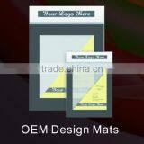 Sunbow Mat Board, OEM Pre Cut Mat, Acid Free White Core Frame Mount for Photo Frames thumbnail-1