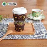 2015 Hot Design Your Own Black Ripple Paper Cup for Coffee thumbnail-2
