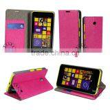Fancy Flip Leather Case Cover For Nokia Lumia 630 , Book Style Case