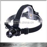 NS522W Zoom Function LED Headlamp With Warning Light thumbnail-1