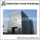 Unitized Full Glass Curtain Wall