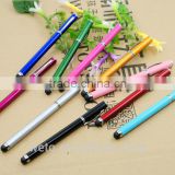 2016 new 2 in 1 touch pen stylus pen for Office material school supplies