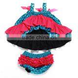 Mermaid Outfits Girls Baby Clothes Swing Top Bloomer Set Infant Toddler Clothing thumbnail-2