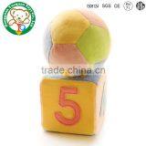 OEM Factory Custom Soft Plush Baby Ball Toy thumbnail-3