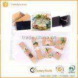 Luxury Handmade Custom Logo Printed Paper Jewelry Gift Box Supplier's Choice