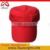 Wholesale hot sale plain army cap flat top cap custom military cap,blank logo army military