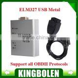 ELM 327 1.5V USB CAN-BUS Scanner ELM327 USB Metal V1.5a OBD2 Auto Diagnostic Tool thumbnail-1