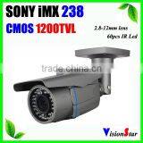 New Security SONY IMX238 + AVS05P DSP CCTV Camera 1200TVL CMOS With WDR OSD IR CUT 2.8-12mm Lens Vision Star Quality Choice thumbnail-1
