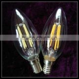 Wholesale Candle C35 E14 4W LED filament bulb cool white 6000K-6500K
