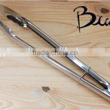 12" Popular special shape good quality stainless steel food tong BD-B9336