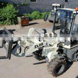 800kg 0.8 Tons Mini Loader ZL08 WL80 Articulated Mini Wheel Loader for Sale thumbnail-4