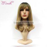 Pretty Fashion Peruvian Human Hair Wig Wavy Cheap Hair thumbnail-2
