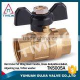 TMOK 1/2'' Multi-function Brass Ball Valve of Manifold for Pipe Connection With Pressure Gauge ,T Handle With Strainer thumbnail-4