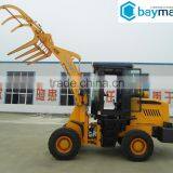 Mini Wood Front End Bucket Loader Made in China thumbnail-1