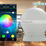 2015 New Smart Dimming Led Light Bluetooth Speaker With E27 Hot App Control Music Headlight Bulb