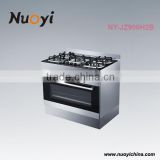 Hot model portable cast iron gas burner cooker and oven/multi-function cooker