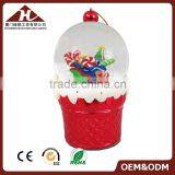 Funny Cupcake Ornament Snow Globe for Christmas Supplier's Choice