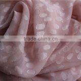 100%polyester Dot Cutting Chiffon Fabric for Ladys Wedding thumbnail-5