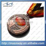 Wholesale 3D Custom Logo Zinc Alloy Square Gold Sport Medal thumbnail-5