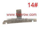 New Product / Car Key Terminal Clamp for Remote Key Blank 14#