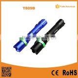 POPPAS-809B Using AAA/18650 Battery Flashlight Lighting Police Security Led Flashlight