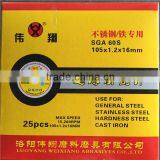 4.5'' / 115mm Cutting Disc / Cut off Wheel for Stainless Steel and General Metal thumbnail-5