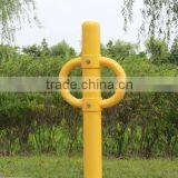 2012 Powder Coated Safty Yellow Bike Rack Bollard