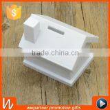 Transparency Clear Money Box Villa Shaped thumbnail-2