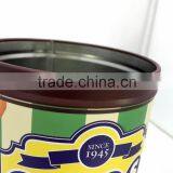 Wholesale Custom Round Tin Box With Lift off Lid thumbnail-2