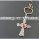 Hot Sales Trendy Christian Religious Arts Gift Zinc Alloy Copper Color Plated Carabiner Keychain