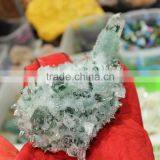 Decorative Natural Green Phantom Quartz Crystal Clusters thumbnail-5