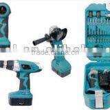 2015 NEW ITEMS- 5PCS Professional BLOWING CASE RECHARABLE POWER TOOL SET