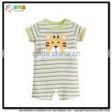 BKD Professional Wholesale Baby Clothes With Tiger Embroidery Boys Romper thumbnail-1