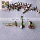 Yellow Coated Double Csk Head Self Drilling Screw thumbnail-2