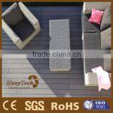 Wooden Grain Texture Outdoor Synthetic Wood Flooring