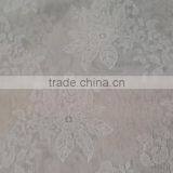 100% Nylon Warp Knited 110 g Ultra Thin Floral Pattern Jacquard Mesh Fabric, for Fashion Dress, Lingerie thumbnail-2