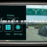 Gps Navigation Car Interoir Rearview Mirror; Dvr Recording; Bluetooth; Google Map;wireless Camera thumbnail-2