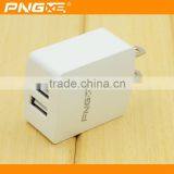Wholesale High Speed 5v 2.1a Dual Micro Usb Wall Travel Home Universal Mobile Phone Charger thumbnail-2