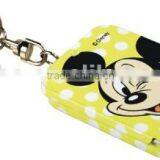 Tin Cartoon Kids Cute Keychain Ring Mini Box