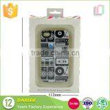 GuangDong Manufacture Unique Design Hanging Recyclable Art Paper Package Box for Iphone Accessories