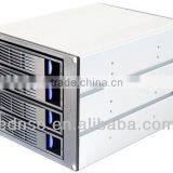 EDNSE 3U Network Storage Kit ED3004 4x3.5" SATA Hot Swap Into 3 x 5.25" Drive Bays Sata1/2/3 and Sas HDD Trays Hot-swap 6GB/s thumbnail-2