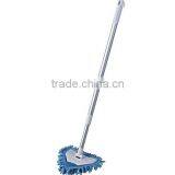 Extendable Chenille Bathroom Cleaning Mop Microfiber Triangle Mop