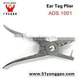 Stainless Steel Ear Tag Pliers Animal Ear Tag Pliers for Poultry Farm Ear Tag Applicator thumbnail-2