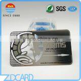 Luxury Electroplate Matt Black Metal VIP Card thumbnail-2