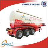 Bulk Cement Transport Semi Trailer 40m3 V Type Bulk Cement Semi Trailer thumbnail-2