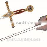 Antique Knights Templar Rings Sword