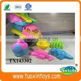 Plastic Outdoor Sport Summer Sand Beach Toys 6pcs thumbnail-3