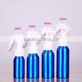 2017 Wholesale 30ml-500ml Blue Aluminum Perfume Bottle Trigger Spray Aluminum Bottle for Cosmetic Packaging thumbnail-2