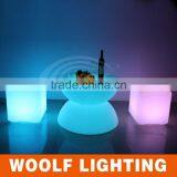 Indoor and Outdoor Used Seating Illuminated LED Cube Furniture thumbnail-5