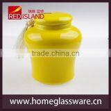 Colorful Ceramic Tea Canister Container Storage Jar thumbnail-4